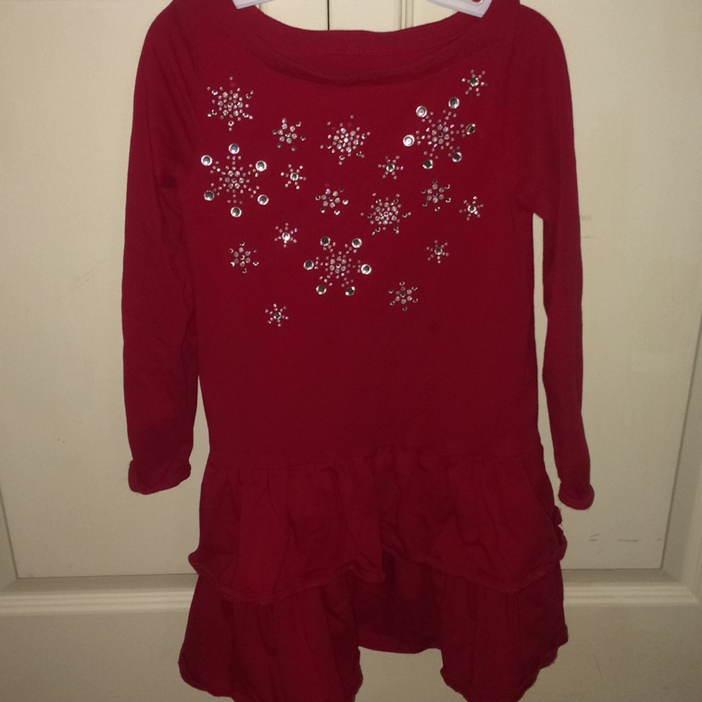 Lands’ End Red Dress - Kids